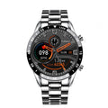 Montre connectée 4G à écran Amoled, étanche IP68, argenté