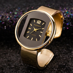 Montre bracelet femme de style classique, dorée, rose ou argentée, doré
