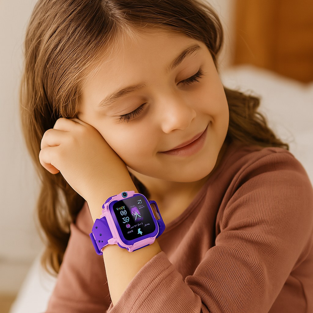Montre GPS enfant avec bouton SOS et appels, trois coloris