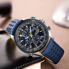 Montre homme à quartz, aiguilles et cadran lumineux, trois coloris