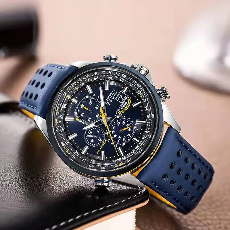 Montre homme à quartz, aiguilles et cadran lumineux, trois coloris