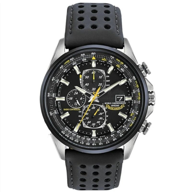 Montre homme à quartz, aiguilles et cadran lumineux, trois coloris, noir