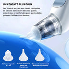 Mouche-bébé électrique rechargeable USB, trois niveaux d'aspiration