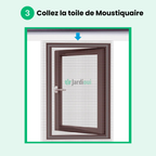 Moustiquaire magnétique pour fenêtre, 90 x 110 cm à découper