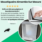 Moustiquaire magnétique pour fenêtre, 90 x 110 cm à découper