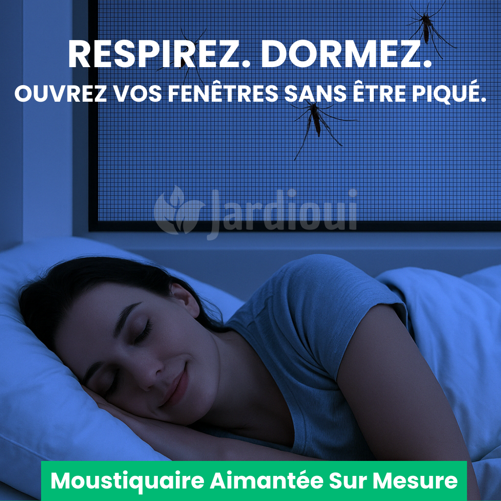Moustiquaire magnétique pour fenêtre, 90 x 110 cm à découper