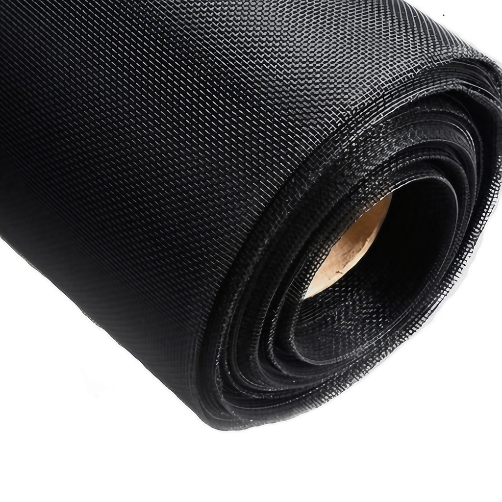 Moustiquaire pour fenêtre en fibre de verre, à découper, noir