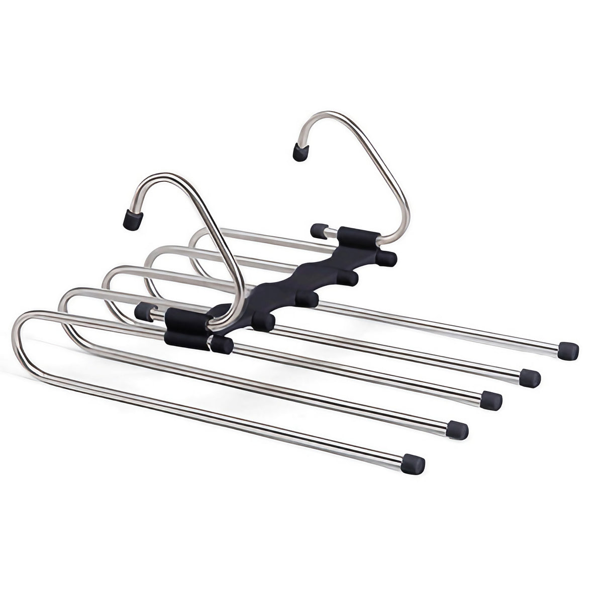 Cintre porte-pantalons à cinq barres pour armoire