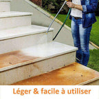 Lance haute pression pour tuyau d'arrosage, portée 8 m
