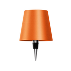 Lampe sans fil à poser sur une bouteille, rechargeable USB-C, orange