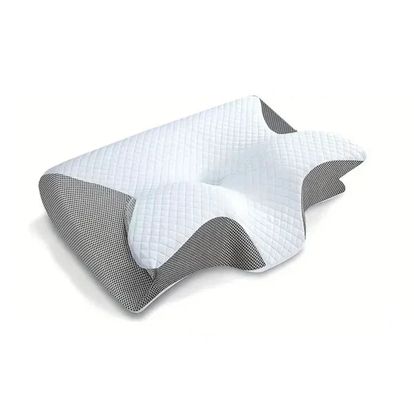 Oreiller cervical ergonomique en mousse à mémoire de forme