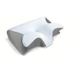 Oreiller cervical ergonomique en mousse à mémoire de forme