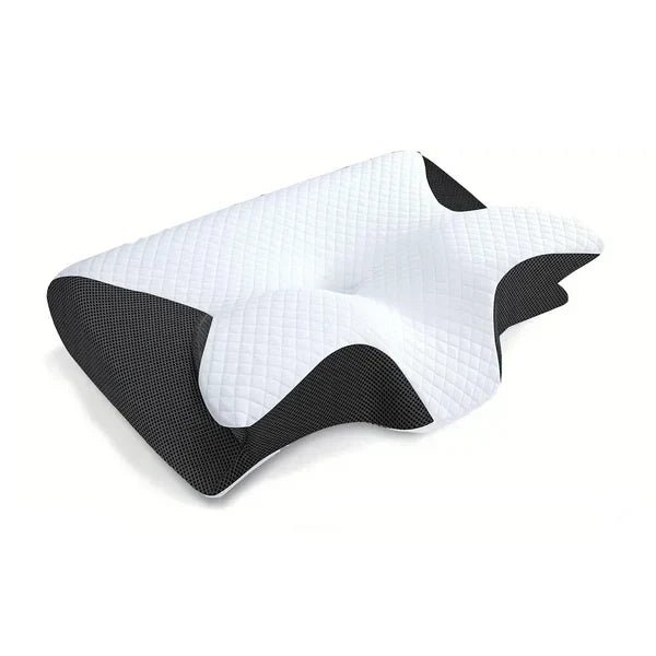 Oreiller cervical ergonomique en mousse à mémoire de forme