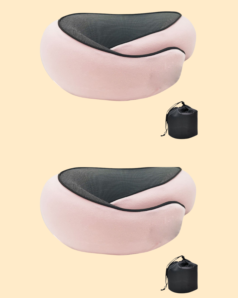 Coussin cervical de voyage en mousse à mémoire de forme