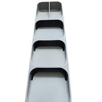 Range-couverts pour tiroir de cuisine, gris ou blanc