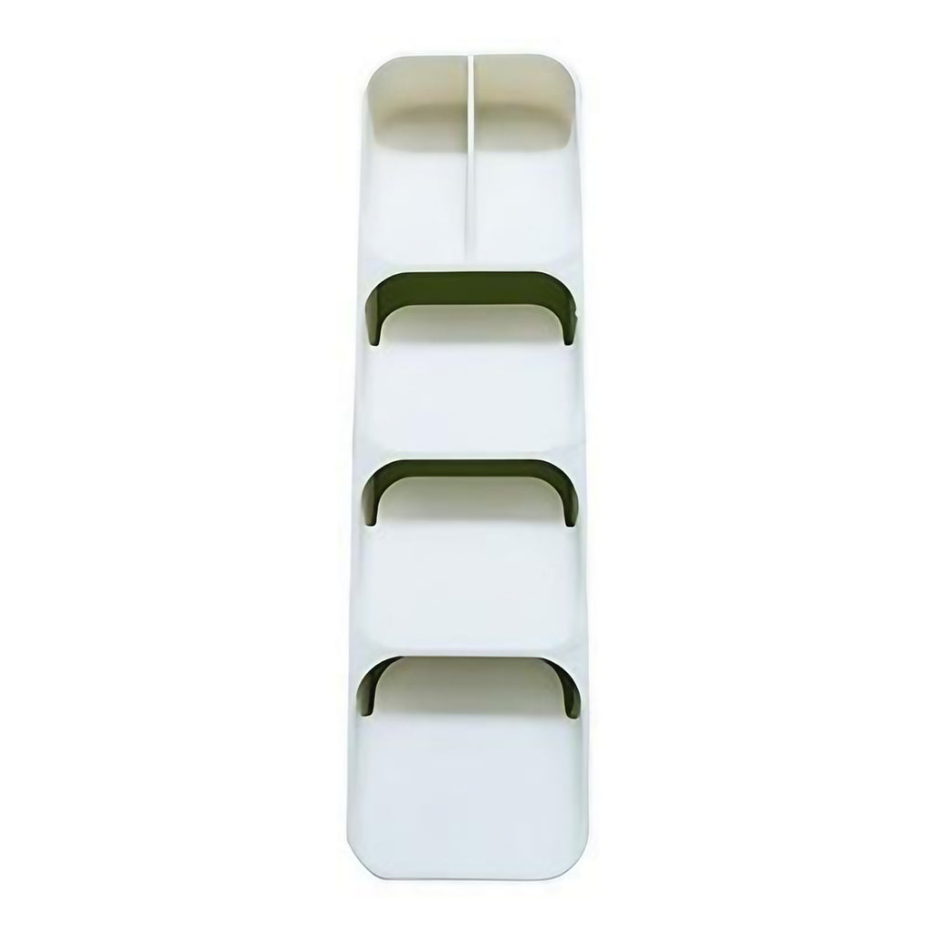 Range-couverts pour tiroir de cuisine, gris ou blanc