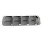 Range-couverts pour tiroir de cuisine, gris ou blanc