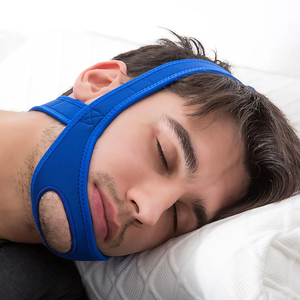 Orthèse de nuit ergonomique, noire ou bleue, bleu