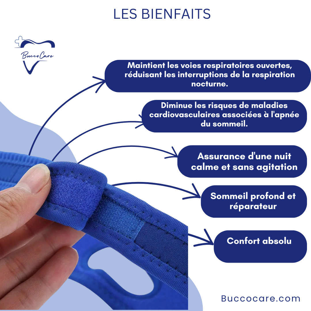 Orthèse de nuit ergonomique, noire ou bleue