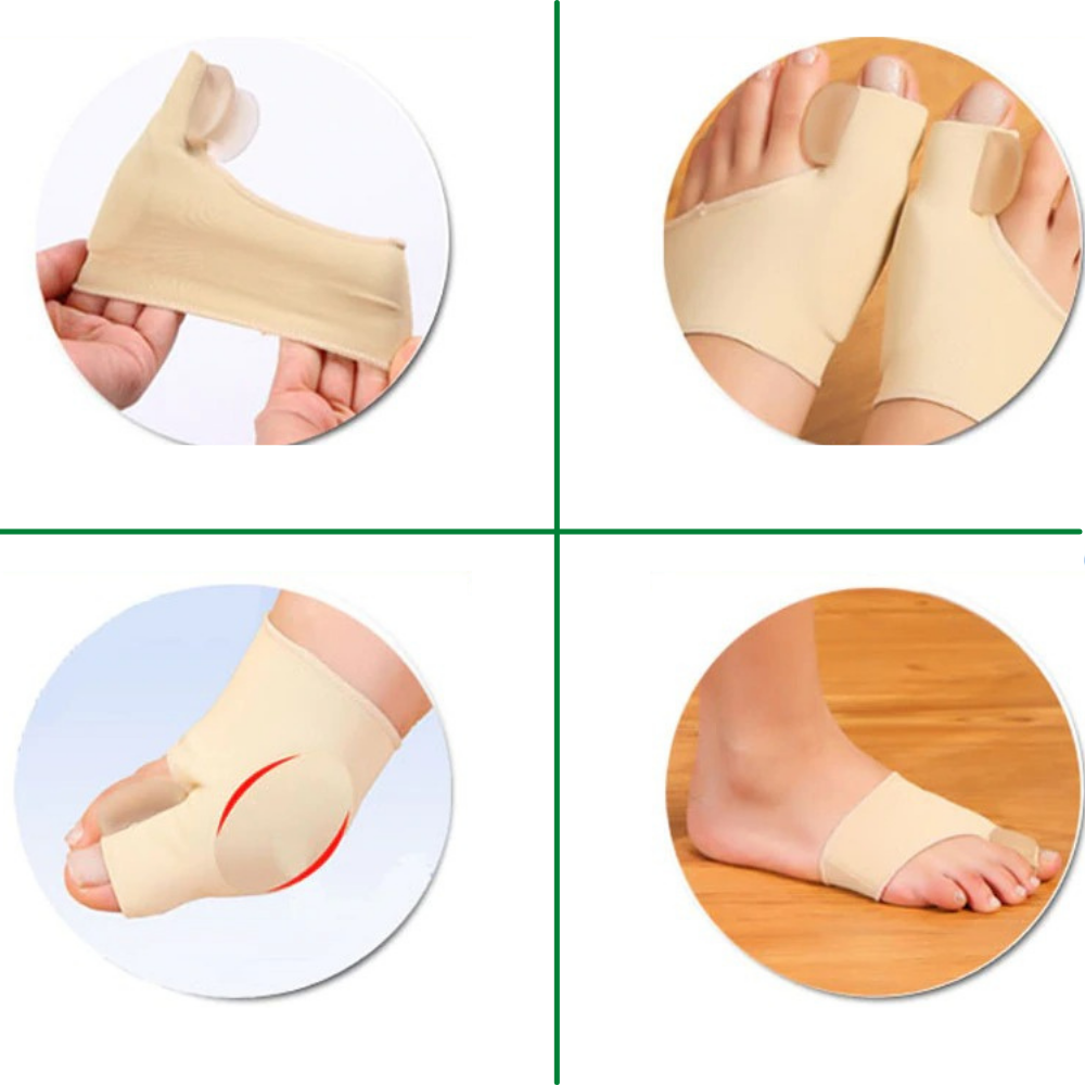 Protège-orteil en gel polymère, à porter dans la chaussure
