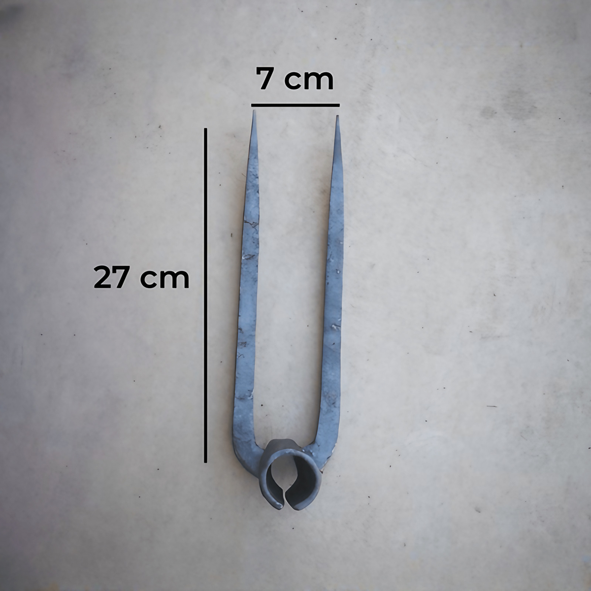 Fourche de jardin en acier, 2, 3 ou 4 dents, manche non inclus