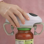 Ouvre-bocal automatique à bouton, pour pots de toutes tailles
