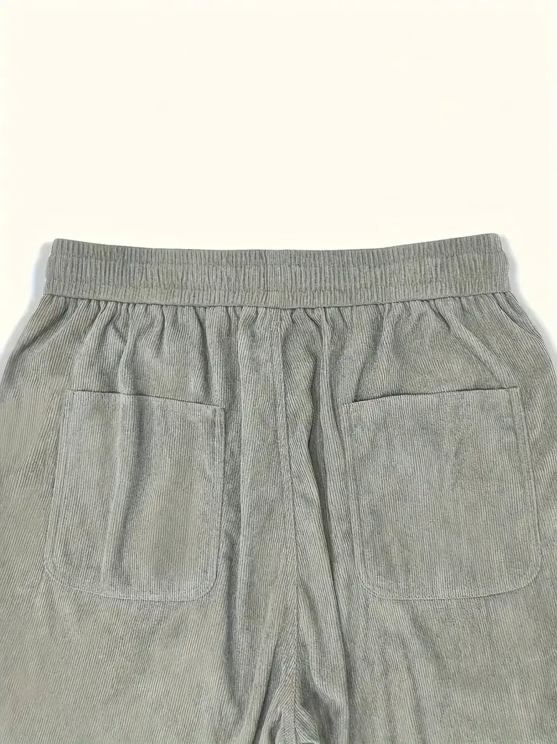 Pantalon ample homme gris, coupe décontractée, du S au 2XL