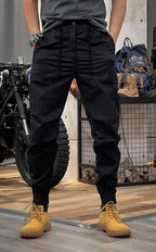 Pantalon cargo homme stretch coupe ajustée, du XS au 4XL