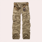 Pantalon cargo homme décontracté, cinq coloris, du XS au 4XL, kaki
