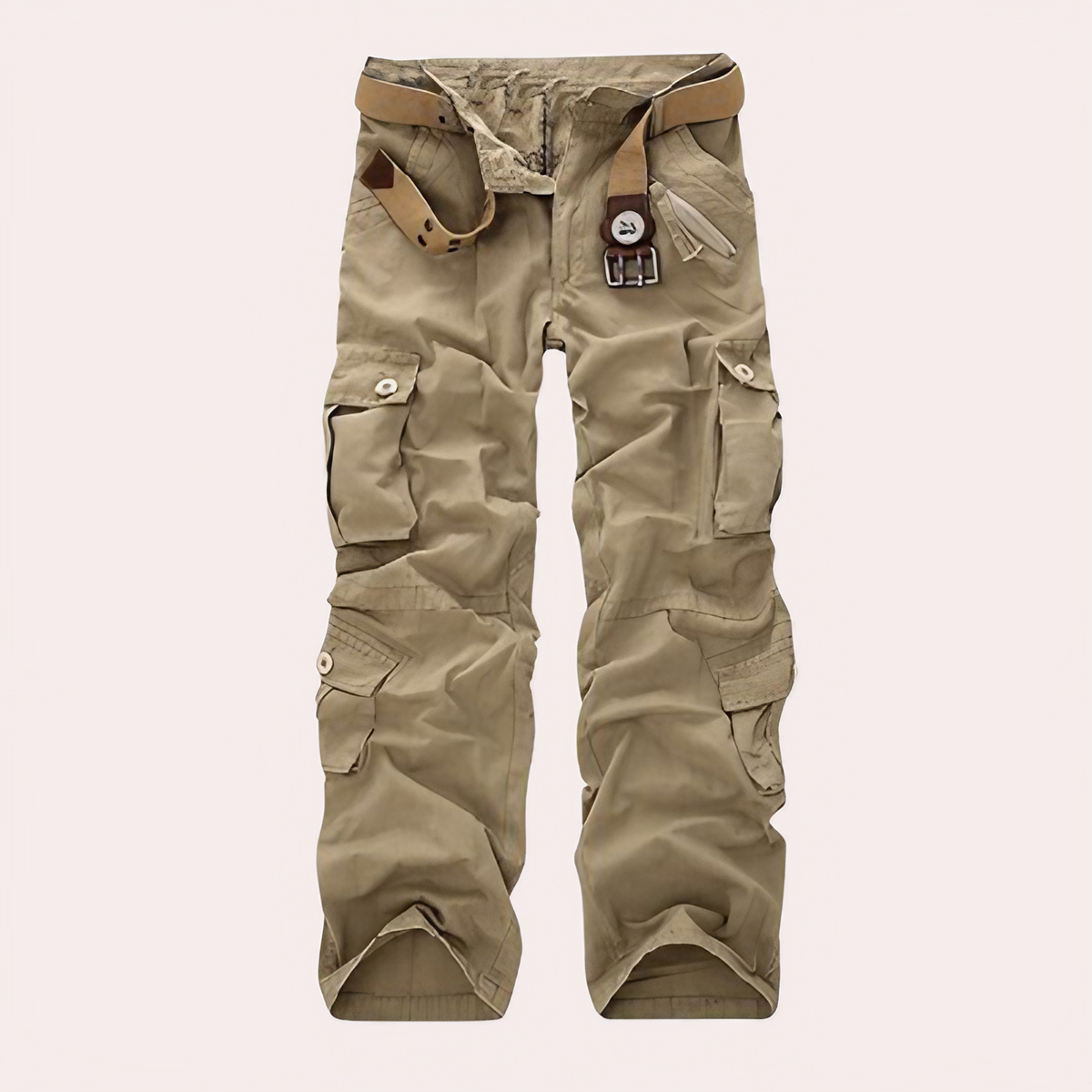Pantalon cargo homme décontracté, cinq coloris, du XS au 4XL, kaki