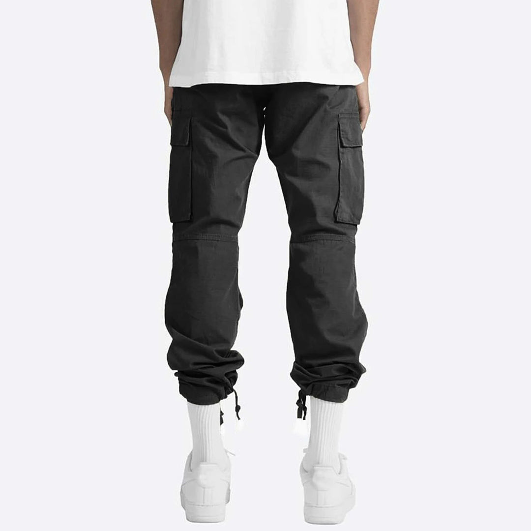 Pantalon cargo homme à poches, six coloris, du S au 5XL