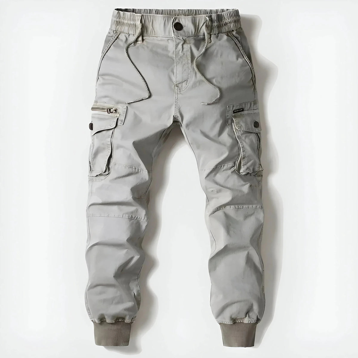 Pantalon cargo homme à braguette zippée, cinq coloris, du 29 au 40