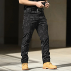 Pantalon cargo homme multipoches, treize coloris, S au 4XL, noir 3