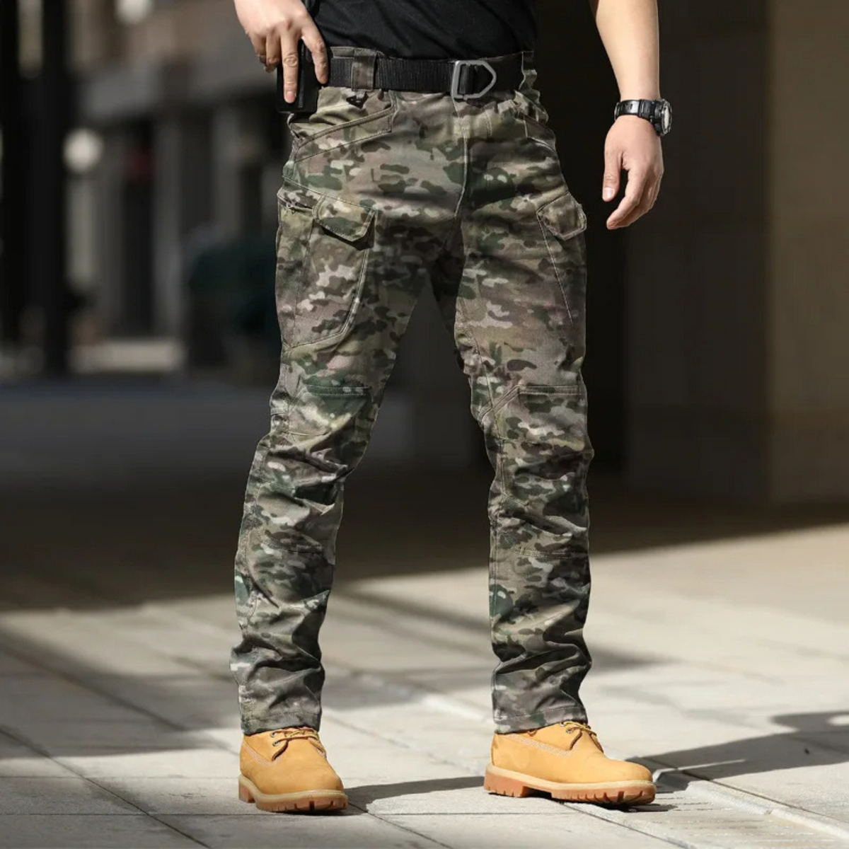 Pantalon cargo homme multipoches, treize coloris, S au 4XL