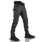Pantalon cargo homme multipoches, noir, gris ou vert, XS au 4XL, gris