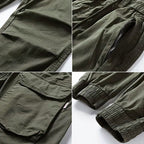 Pantalon cargo stretch homme, avec ou sans poches cargo
