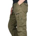 Pantalon cargo homme décontracté, cinq coloris, du S au 3XL, jaune