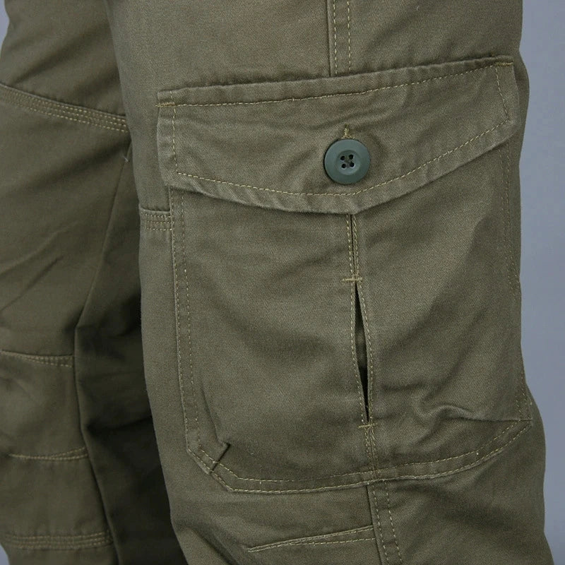 Pantalon cargo homme décontracté, cinq coloris, du S au 3XL