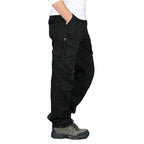 Pantalon cargo homme décontracté, cinq coloris, du S au 3XL, noir