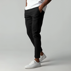Pantalon chino homme extensible, coupe ajustée, six coloris