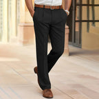 Pantalon habillé homme, bleu foncé, noir ou beige, du XS au 4XL, noir