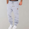 Pantalon de jogging homme, cinq coloris, du S au 3XL, gris