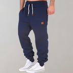 Pantalon de jogging homme, cinq coloris, du S au 3XL, bleu marine