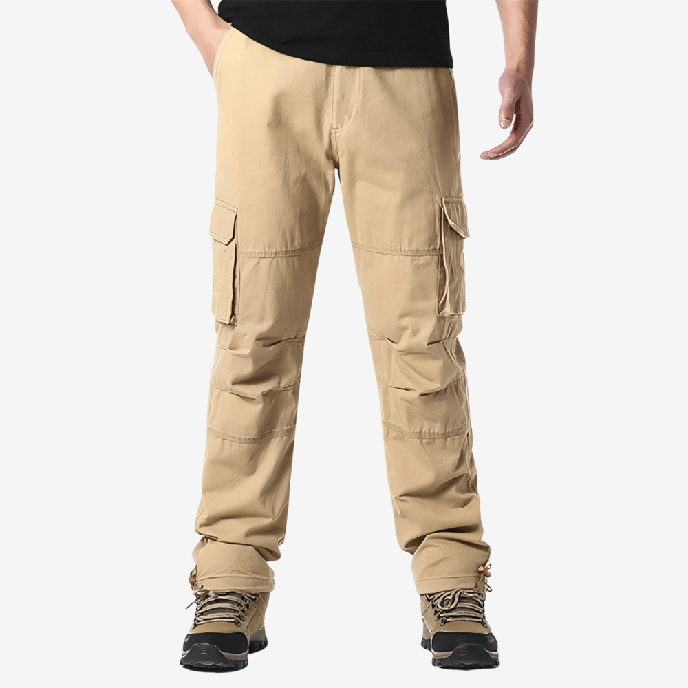 Pantalon de randonnée homme à poches cargo, du M au 5XL