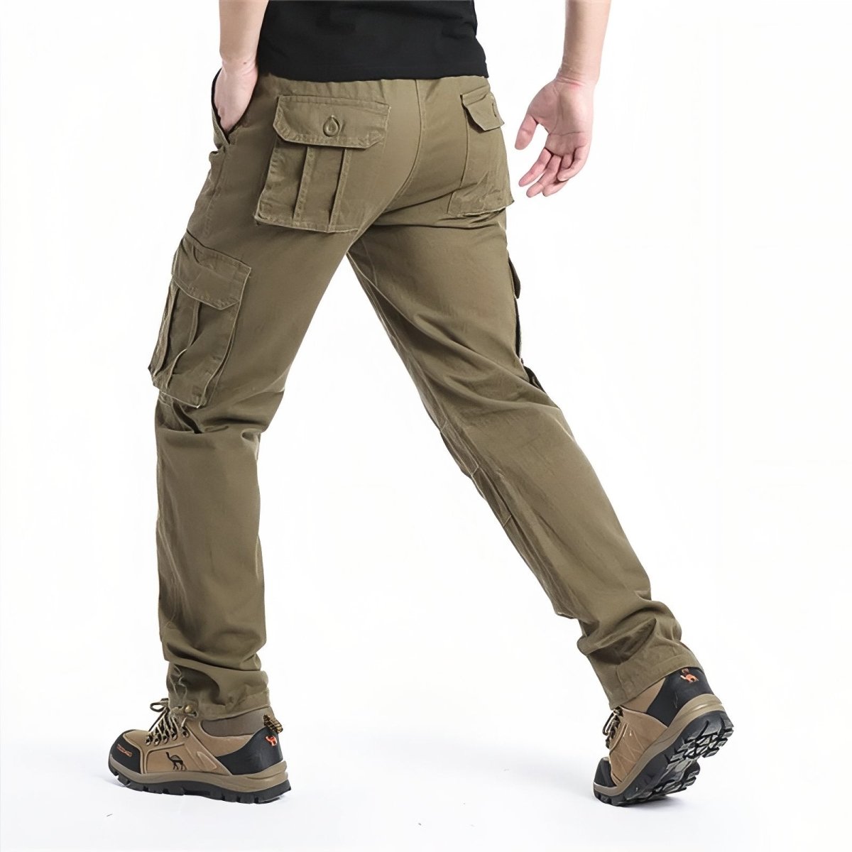 Pantalon de randonnée homme à poches cargo, du M au 5XL