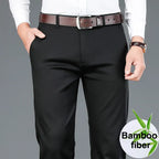 Pantalon homme coupe décontractée, quatre coloris, 32 à 42