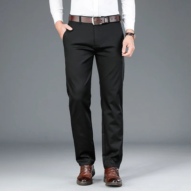 Pantalon homme coupe décontractée, quatre coloris, 32 à 42