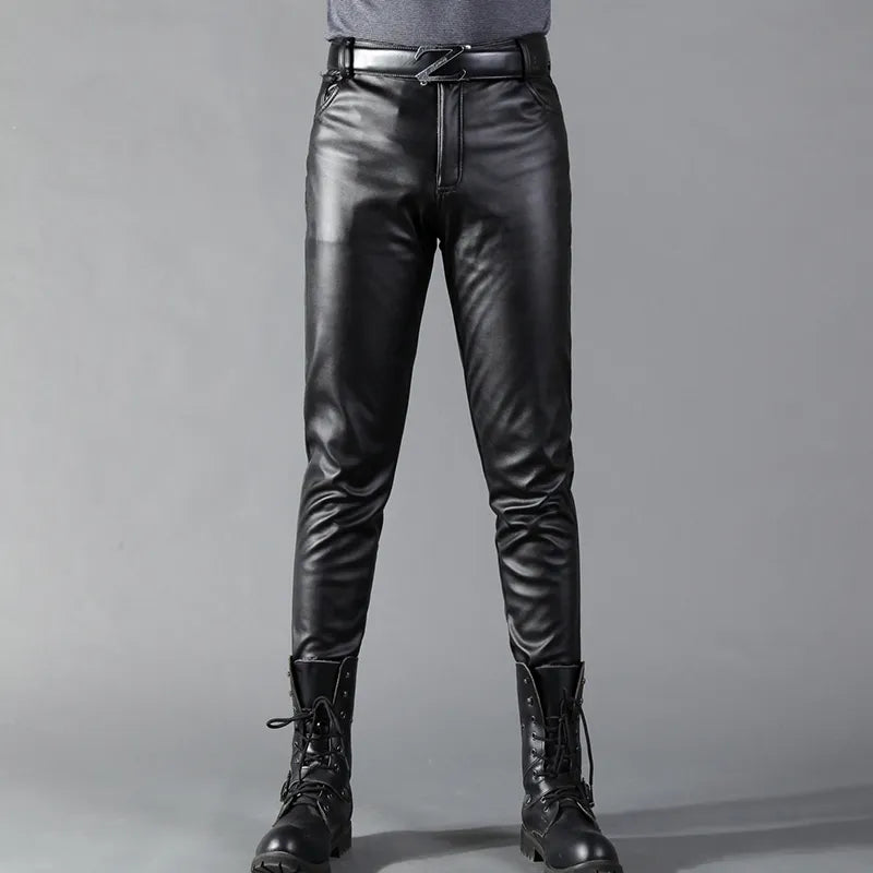 Pantalon noir homme coupe ajustée, tailles 28 à 40