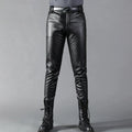 Pantalon noir homme coupe ajustée, tailles 28 à 40, noir