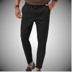 Pantalon homme léger et épuré, six coloris, du S au 3XL, noir